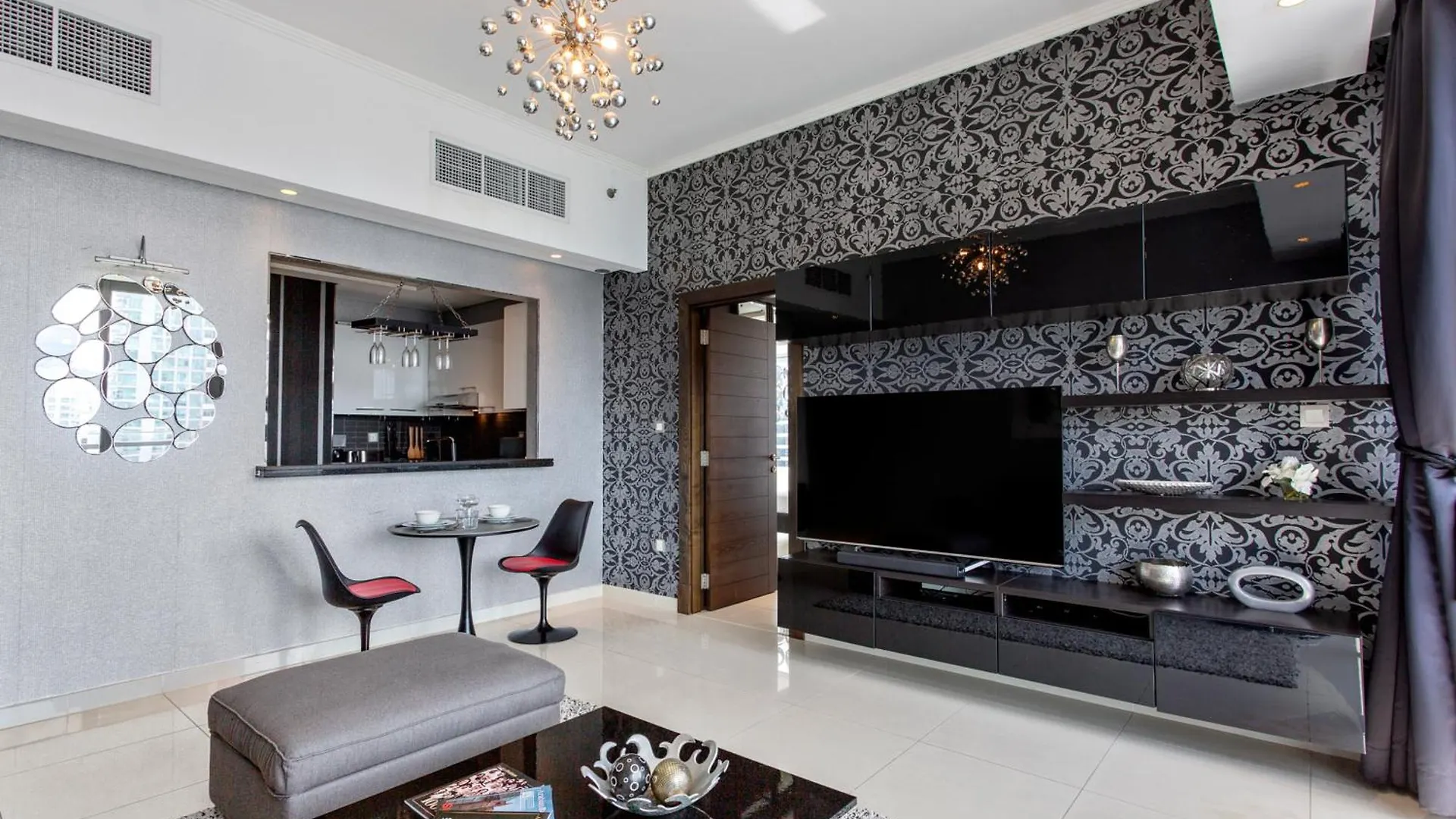 דובאי Classy 1 Bedroom Apartment With Marina View 0*,
