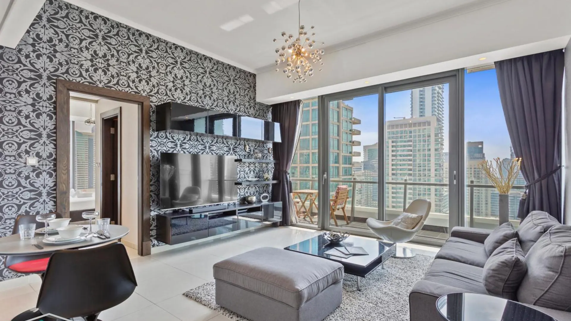 דובאי Classy 1 Bedroom Apartment With Marina View